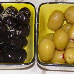 Olives in different meals