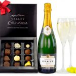 Mother's Day champagne and chocs