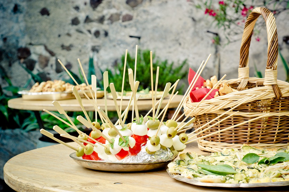 New Year's Eve appetizers