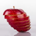 chocolate-coated apple